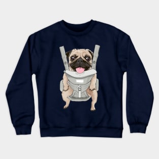 Baby Pug Crewneck Sweatshirt